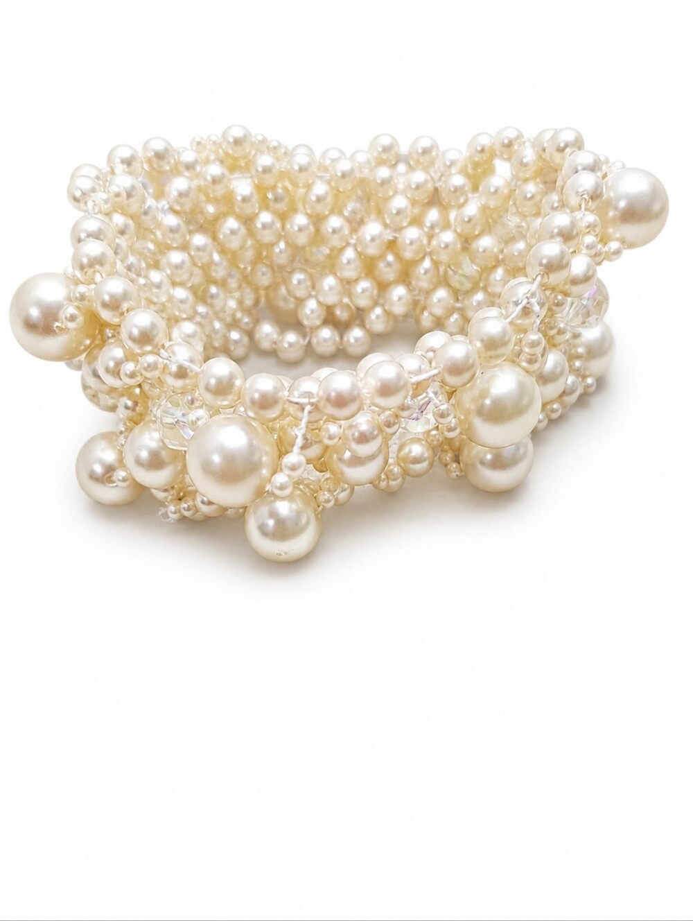 Pearl Cluster Bracelet